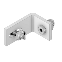 MODULAR SOLUTIONS ALUMINUM BRACKET GUARD UNIT FIXING ANGLE